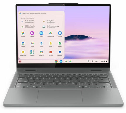 Main Image for Lenovo 14IRU10 83LL000LUS 14" Touchscreen Convertible 2 in 1 Chromebook - WUXGA - 60 Hz - Intel Core 5 120U - 8 GB - 256 GB SSD - English Keyboard - Luna Gray