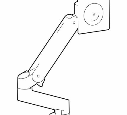 Main Image for Ergotron LX Pro Monitor Arm Expansion Kit (black)