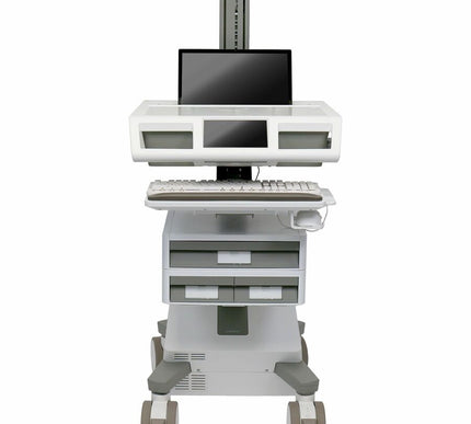Main Image for Ergotron Mosaic™ Laptop Cart, DC Power, Tier 2 Std 1x2, US/CA/MX