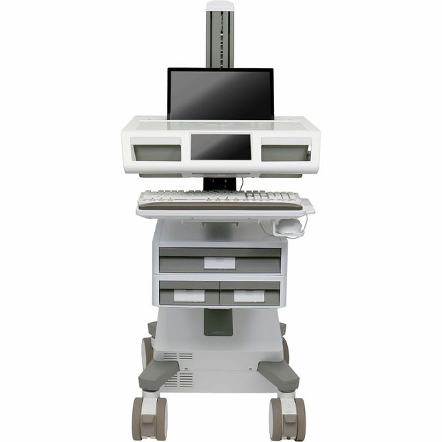 Main Image for Ergotron Mosaic™ Laptop Cart, DC Power, Tier 2 Std 1x2, US/CA/MX