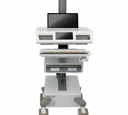 Main Image for Ergotron Mosaic™ Laptop Cart, AC Power, Tier 1 Std 2, US/CA/MX