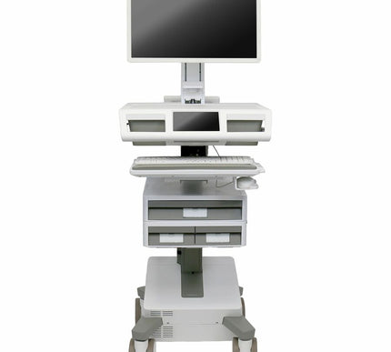 Main Image for Ergotron Mosaic™ LCD Cart, DC Power, Tier 2 Std 1x2, US/CA/MX