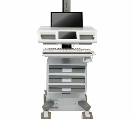 Main Image for Ergotron Mosaic™ Laptop Cart, DC Power, Tier 3 Std 1x1x1, US/CA/MX