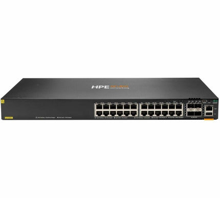 Main Image for Aruba CX 6300F 24-port 1GbE Class 4 PoE and 4-port SFP56 Switch