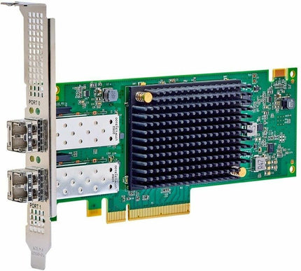 Main Image for Lenovo ThinkSystem Emulex LPe37102 32Gb 2-port SecureHBA PCIe Fibre Channel Adapter