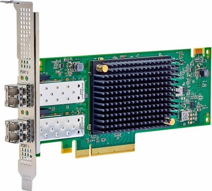 Main Image for Lenovo ThinkSystem Emulex LPe38102 64Gb 2-port SecureHBA PCIe Fibre Channel Adapter