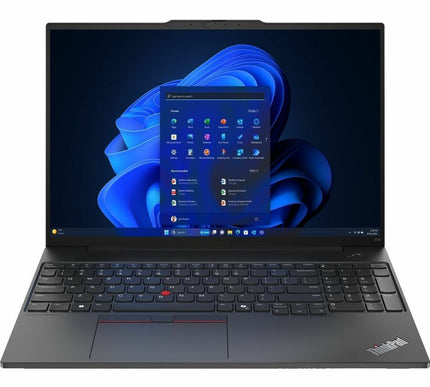 Main Image for Lenovo ThinkPad E16 Gen 2 21MAS0NP00 16" Notebook - WUXGA - 60 Hz - Intel Core Ultra 7 1st Gen 155U - 16 GB - 512 GB SSD - English (US) Keyboard - Black