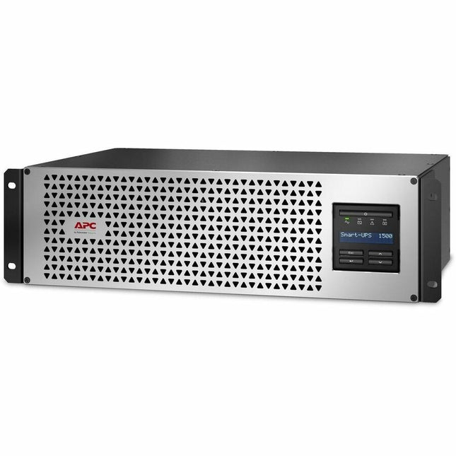 Main Image for APC Smart-UPS, Line Interactive, 1500VA, Lithium-ion, Rackmount 3U, 120V, 6x NEMA 5-15R outlets, SmartConnect Port+SmartSlot, AVR, LCD [TAA]