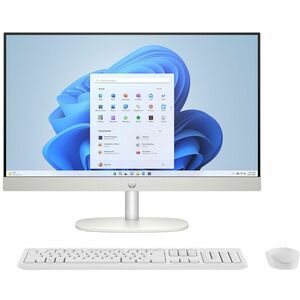 Main Image for HP 24-cr1180 All-in-One Computer - Intel Core Ultra 7 Series 1 155U - 16 GB - 1 TB PCI Express NVMe SSD - 23.8" Full HD Touchscreen - Desktop - Shell White