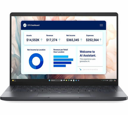 Main Image for Dell Pro 13 Premium PA13250 13.3" Copilot+ PC Notebook - Full HD Plus - 60 Hz - Intel Core Ultra 7 266V - vPro Technology - 16 GB - 512 GB SSD - English (US) Keyboard - Magnetite