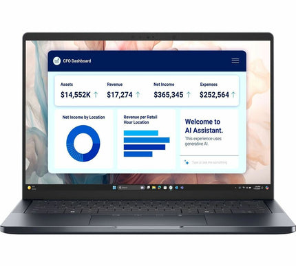 Main Image for Dell Pro 14 Premium PA14250 14" Copilot+ PC Notebook - Full HD Plus - 60 Hz - Intel Core Ultra 7 266V - vPro Technology - 16 GB - 512 GB SSD - English (US) Keyboard - Magnetite