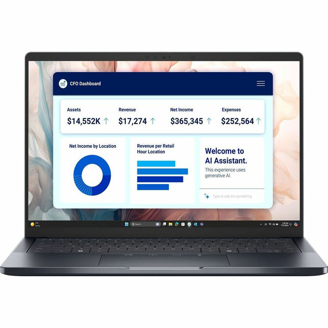 Main Image for Dell Pro 14 Premium PA14250 14" Copilot+ PC Notebook - Full HD Plus - 60 Hz - Intel Core Ultra 7 266V - vPro Technology - 16 GB - 512 GB SSD - English (US) Keyboard - Magnetite