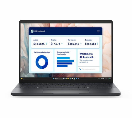 Main Image for Dell Pro 13 Premium PA13250 13.3" Copilot+ PC Notebook - Full HD Plus - 60 Hz - Intel Core Ultra 5 236V - vPro Technology - 16 GB - 512 GB SSD - English (US) Keyboard - Magnetite