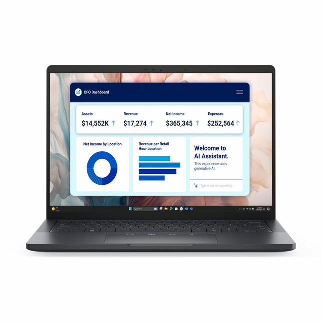 Main Image for Dell Pro 13 Premium PA13250 13.3" Copilot+ PC Notebook - Full HD Plus - 60 Hz - Intel Core Ultra 5 236V - vPro Technology - 16 GB - 512 GB SSD - English (US) Keyboard - Magnetite