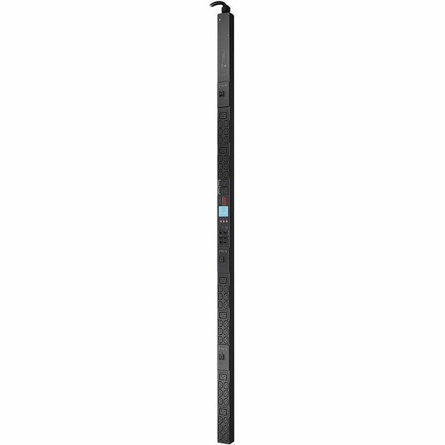 Main Image for APC NetShelter Rack PDU, Metered, 0U, 8.6kW 208V 3-phase 30A, (36) C13, (6) C19, and (2) NEMA 5-20R outlets
