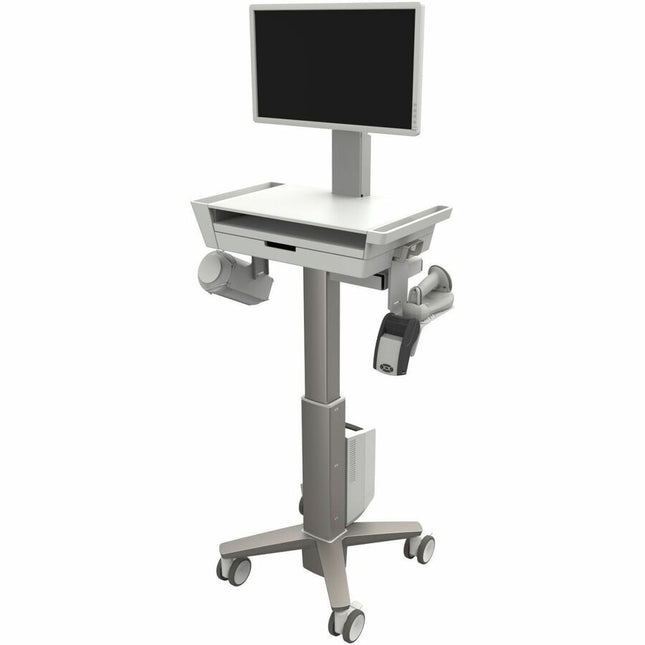 Main Image for Ergotron CareFit™ Slim 2.0 LCD Cart, 1 Drawer (1x1), w/ Fixed Monitor Mount