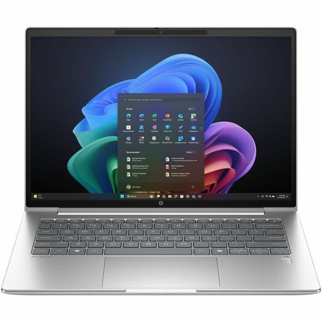 Main Image for HP ProBook 4 G1q 14" Copilot+ PC Notebook - WUXGA - 60 Hz - Qualcomm Snapdragon X X1-26-100 - 32 GB - 1 TB SSD - English Keyboard - Pike Silver