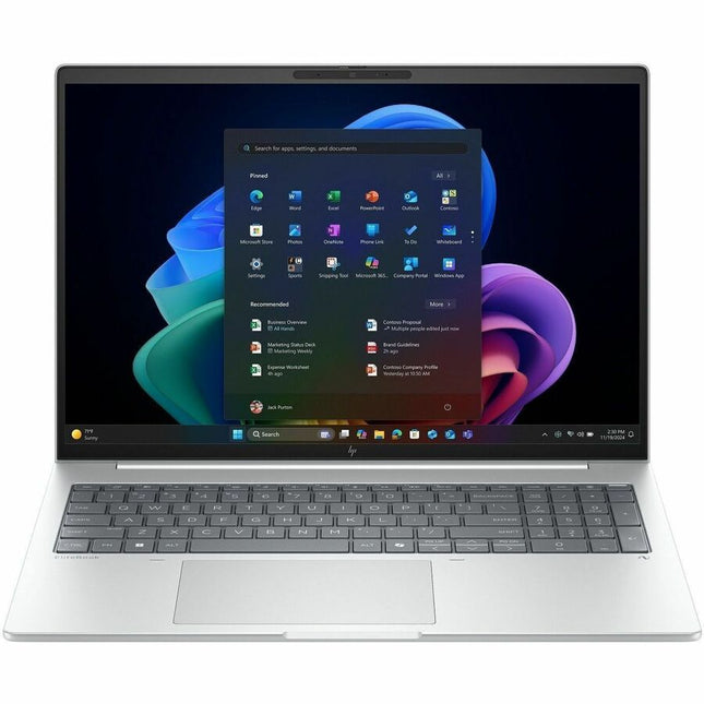 Main Image for HP EliteBook 8 G1a 16" Copilot+ PC Notebook - WUXGA - AMD Ryzen AI 5 PRO 340 - 32 GB - 512 GB SSD - English Keyboard - Glacier Silver
