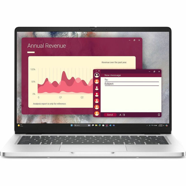 Main Image for Dell Pro 14 PC14250 14" Notebook - Full HD Plus - 60 Hz - Intel Core Ultra 5 235U - vPro Technology - 16 GB - 512 GB SSD - English (US) Keyboard - Platinum Silver