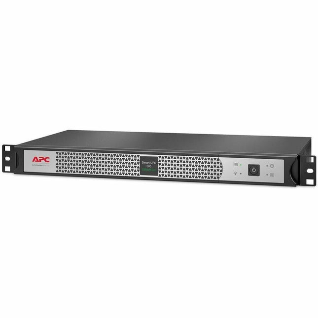 Main Image for APC Smart-UPS, Line Interactive, 500VA, Lithium-ion, Rackmount 1U, 120V, 4x NEMA 5-15R outlets, SmartConnect Port, Short Depth [TAA]