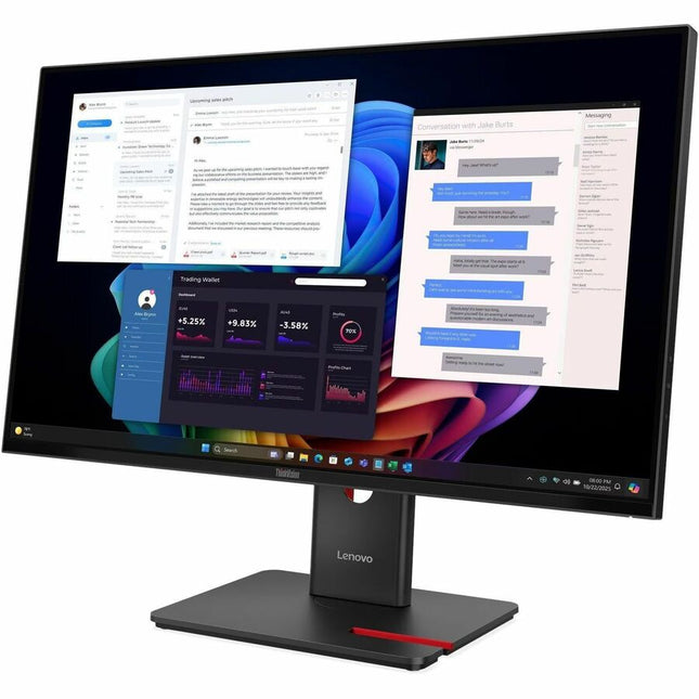 Main Image for Lenovo ThinkVision T27UD-40 27" Class 4K UHD LED Monitor - 16:9 - Eclipse Black