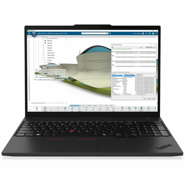 Main Image for Lenovo ThinkPad P16s Gen 4 21QR001JUS 16" Copilot+ PC Notebook - WUXGA - AMD Ryzen AI 7 PRO 350 - 32 GB - 1 TB SSD - English Keyboard - Black