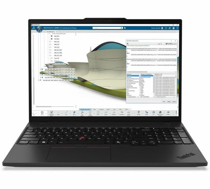 Main Image for Lenovo ThinkPad P16s Gen 4 21QR001NUS 16" Touchscreen Copilot+ PC Mobile Workstation - WUXGA - AMD Ryzen AI 7 PRO 350 - 16 GB - 512 GB SSD - English Keyboard - Black
