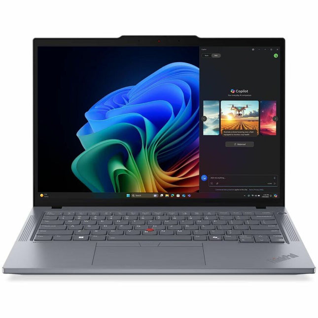 Main Image for Lenovo ThinkPad T14 Gen 6 21QJ00CRUS 14" Copilot+ PC Notebook - WUXGA - 60 Hz - AMD Ryzen AI 5 PRO 340 - 16 GB - 256 GB SSD - English Keyboard - Gray