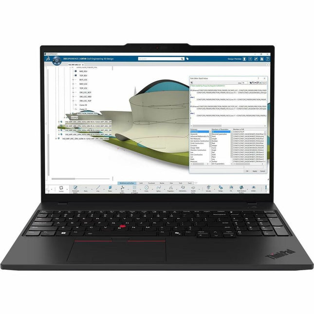 Main Image for Lenovo ThinkPad P16s Gen 4 21RX000KUS 16" Copilot+ PC Mobile Workstation - WUXGA - AMD Ryzen AI 9 HX PRO 370 - 64 GB - 1 TB SSD - English Keyboard - Black