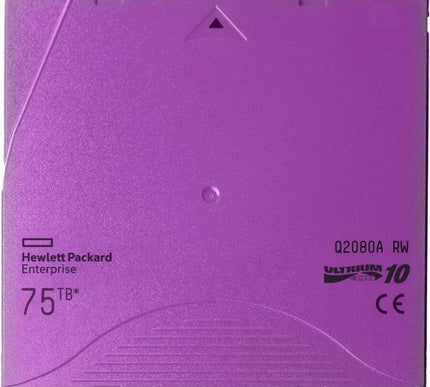 Main Image for HPE Storage LTO-10 Ultrium 75TB RW 20 Data Cartridges Library Pack without Case