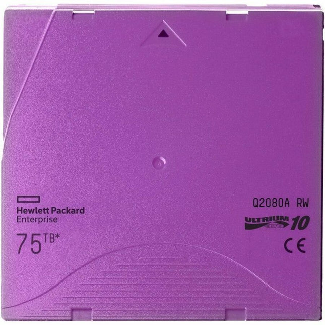 Main Image for HPE Storage LTO-10 Ultrium 75TB RW 20 Data Cartridges Library Pack without Case