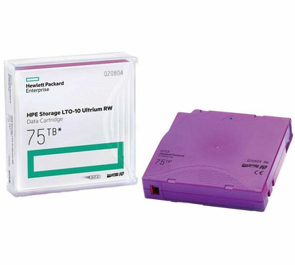 Main Image for HPE Storage LTO-10 Ultrium 75TB RW 20 Data Cartridges