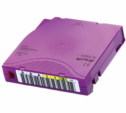 Main Image for HPE Storage LTO-10 Ultrium 75TB RW Custom Labeled Library Pack 20 Data Cartridges without Cases