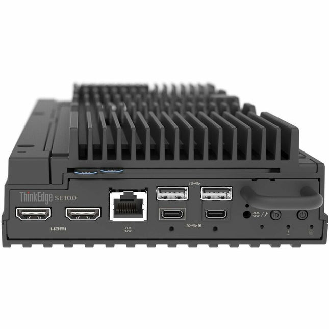 Main Image for Lenovo Thinkedge SE100 7DGR1000NA 1U Server - 1 x Intel Core Ultra 7 255H 2 GHz - 64 GB RAM - 960 GB SSD - (1 x 960GB) SSD Configuration