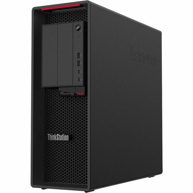 Main Image for Lenovo ThinkStation P620 30E0018AUS Workstation - 1 x AMD Ryzen Threadripper PRO 5975WX - 32 GB - 1 TB SSD - Tower - Black