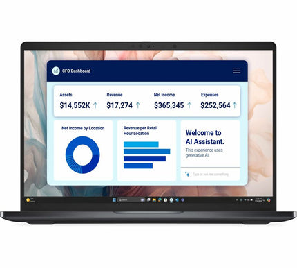 Main Image for Dell Pro 14 Premium PA14250 14" Touchscreen Copilot+ PC Notebook - QHD+ - 60 Hz - Intel Core Ultra 7 268V - vPro Technology - Intel Evo Platform - 32 GB - 512 GB SSD - English (US) Keyboard - Smart Card Reader - Magnetite