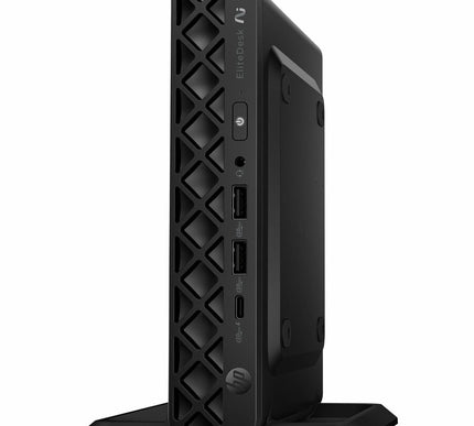 Main Image for HP EliteDesk 8 G1a Desktop Computer - AMD Ryzen AI 5 PRO 340 - 16 GB - 256 GB SSD - Mini PC - Jack Black