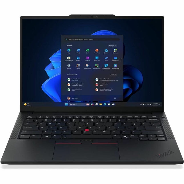 Main Image for Lenovo ThinkPad E14 Gen 7 21T9004EUS 14" Touchscreen Notebook - WUXGA - Intel Core 7 2nd Gen 240H - 16 GB - 512 GB SSD - English (US) Keyboard - Black