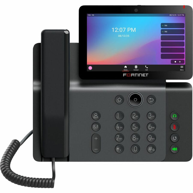 Main Image for Fortinet FortiFone FON-780B IP Phone - Corded - Corded/Cordless - Bluetooth, Wi-Fi - Built-in Camera - Desktop