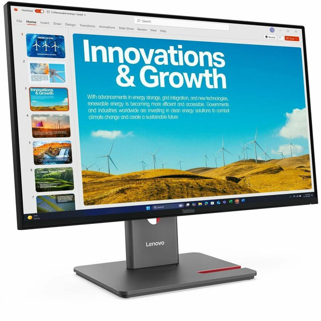 Main Image for Lenovo ThinkVision P24QD-40 24" Class WQHD LED Monitor - 16:9 - Eclipse Black