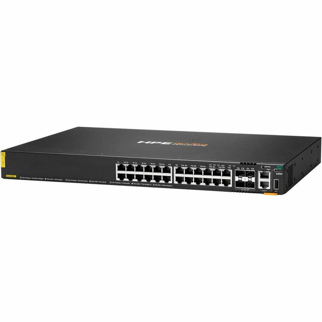 Main Image for Aruba Aruba Networking CX 6200F 24G Class-4 PoE 4SFP+ 370W Switch