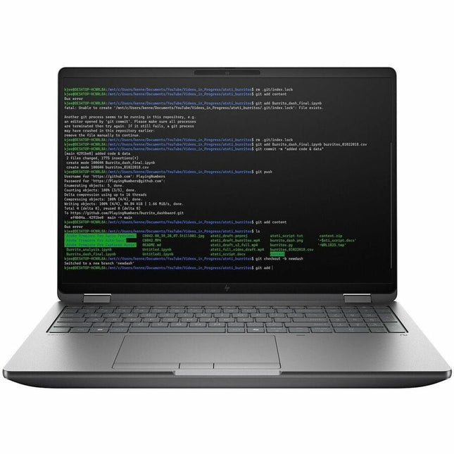 Main Image for HP ZBook Fury G1i 16" Mobile Workstation - Intel Core Ultra 9 285HX - 64 GB - 1 TB SSD - Smart Card Reader