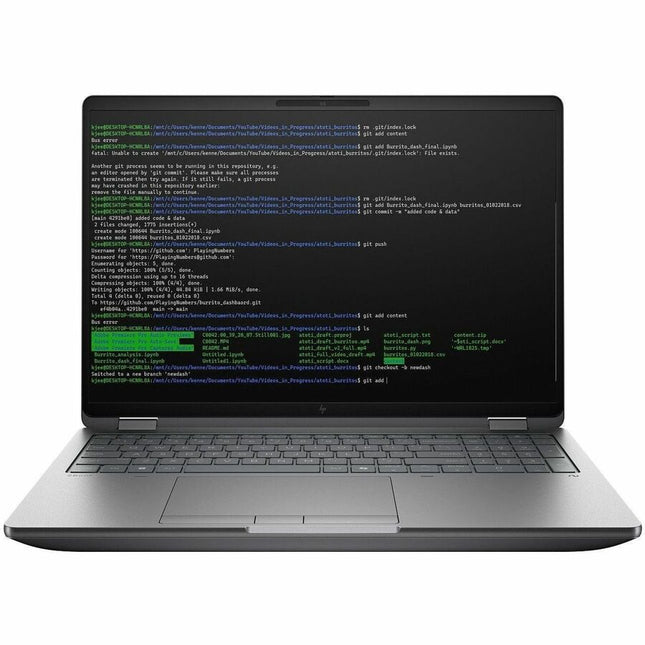 Main Image for HP ZBook Fury G1i 16" Mobile Workstation - WQXGA - Intel Core Ultra 9 285HX - vPro Technology - 32 GB - 1 TB SSD - Meteor Silver