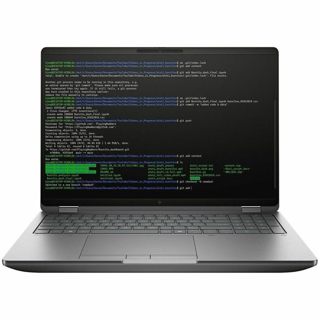 Main Image for HP ZBook Fury G1i 16" Mobile Workstation - WQXGA - Intel Core Ultra 7 255HX - 32 GB - 1 TB SSD - Meteor Silver