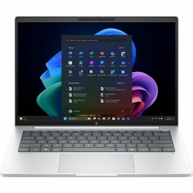 Main Image for HP EliteBook 8 G1a 14" Notebook - WUXGA - 60 Hz - AMD Ryzen AI 5 PRO Ryzen AI PRO 300 Series 340 - 32 GB - 512 GB SSD - English Keyboard - Glacier Silver
