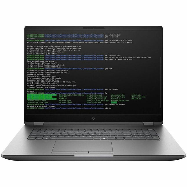 Main Image for HP ZBook Fury G1i 18" Mobile Workstation - WQXGA - 165 Hz - Intel Core Ultra 9 285HX - vPro Technology - 32 GB - 1 TB SSD - Meteor Silver