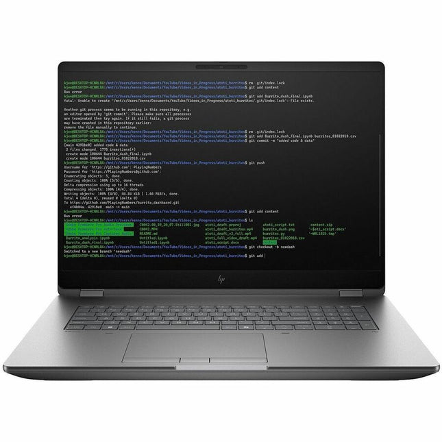 Main Image for HP ZBook Fury G1i 18" Mobile Workstation - WQXGA - 165 Hz - Intel Core Ultra 9 285HX - vPro Technology - 32 GB - 1 TB SSD - Meteor Silver