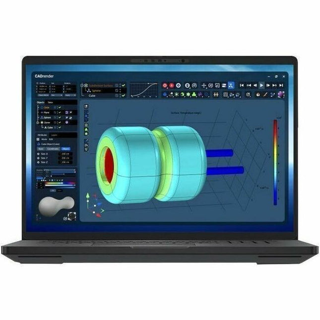 Main Image for Dell Pro Max Plus MB18250 18" Mobile Workstation - QHD+ - 120 Hz - Intel Core Ultra 9 285HX - vPro Technology - Intel Evo Platform - 32 GB - 1 TB SSD - English (US) Keyboard - Magnetite