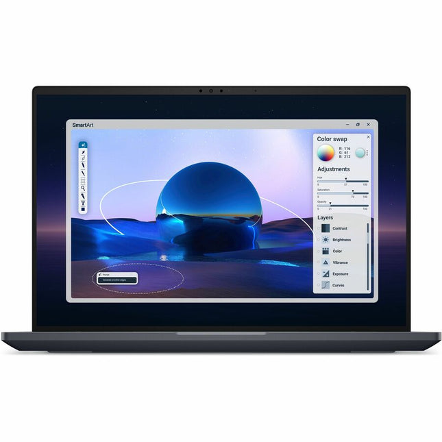 Main Image for Dell Pro Max Premium MA16250 16" Mobile Workstation - Full HD Plus - 120 Hz - Intel Core Ultra 7 255H - 32 GB - 512 GB SSD - English (US) Keyboard - Magnetite