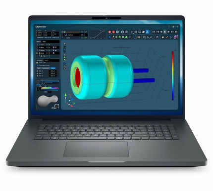Main Image for Dell Pro Max Plus MB18250 18" Mobile Workstation - QHD+ - 120 Hz - Intel Core Ultra 7 265HX - vPro Technology - Intel Evo Platform - 32 GB - 512 GB SSD - English (US) Keyboard - Magnetite